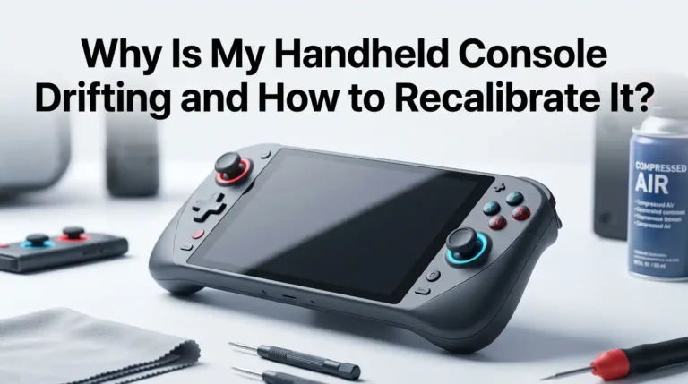 Why Is My Handheld Console Drifting and How to Recalibrate It?