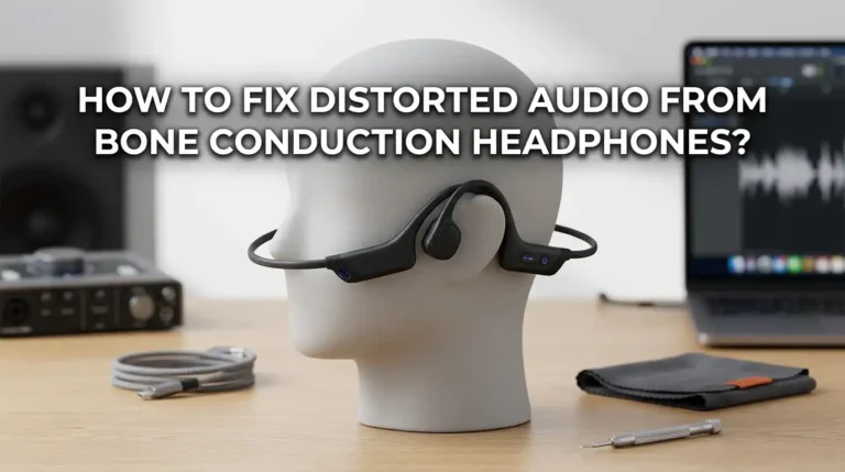 How To Fix Distorted Audio From Bone Conduction Headphones?