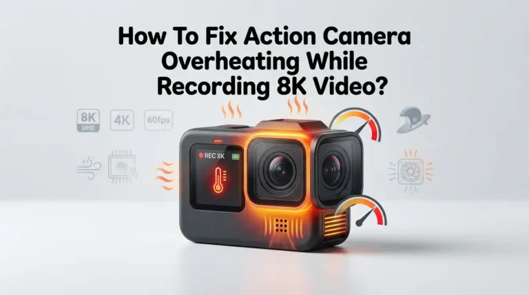 How To Fix Action Camera Overheating While Recording 8K Video?