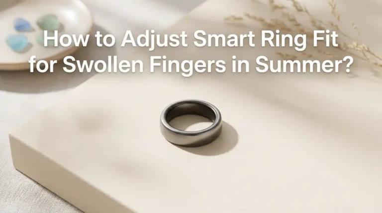 How to Adjust Smart Ring Fit for Swollen Fingers in Summer?
