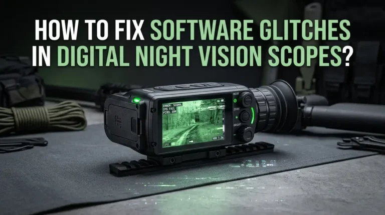 How To Fix Software Glitches In Digital Night Vision Scopes?