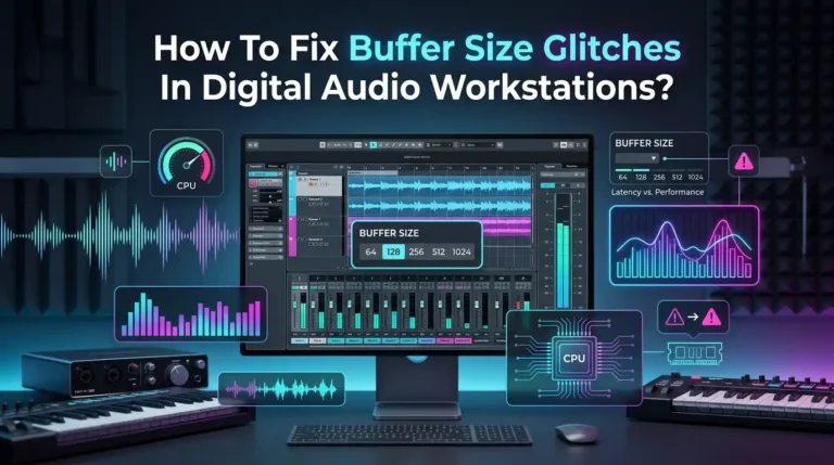 How To Fix Buffer Size Glitches In Digital Audio Workstations?