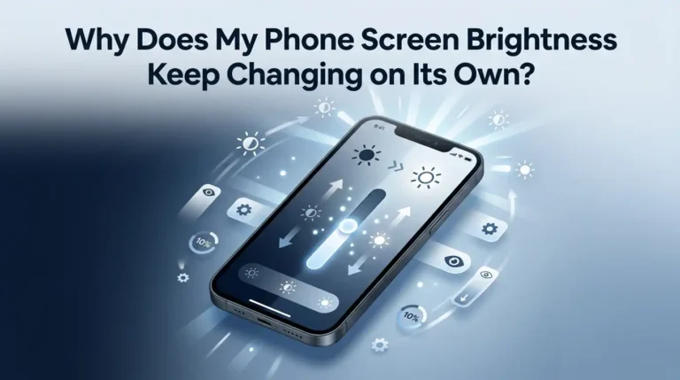 Why Does My Phone Screen Brightness Keep Changing on Its Own?