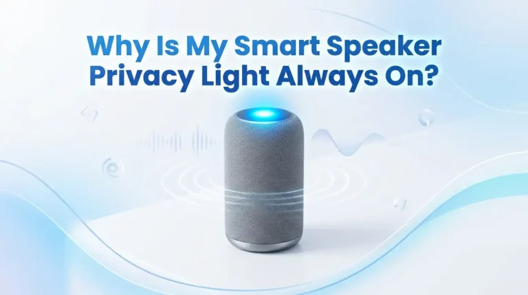 Why Is My Smart Speaker Privacy Light Always On?