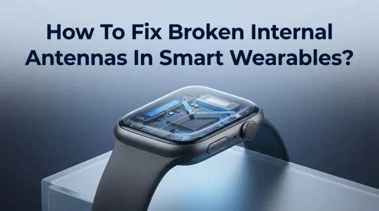 How To Fix Broken Internal Antennas In Smart Wearables?