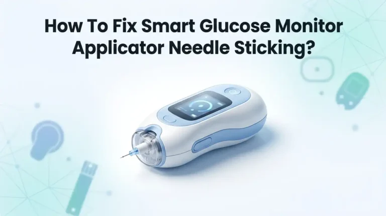 How To Fix Smart Glucose Monitor Applicator Needle Sticking?