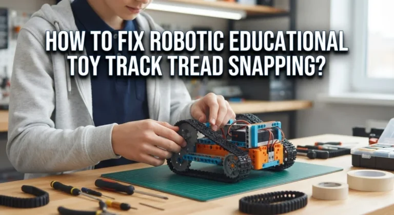 How To Fix Robotic Educational Toy Track Tread Snapping?