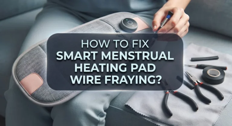 How To Fix Smart Menstrual Heating Pad Wire Fraying?