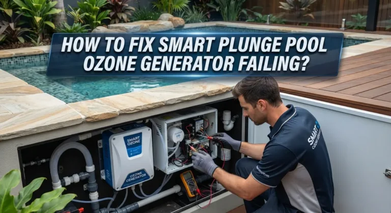 How To Fix Smart Plunge Pool Ozone Generator Failing?