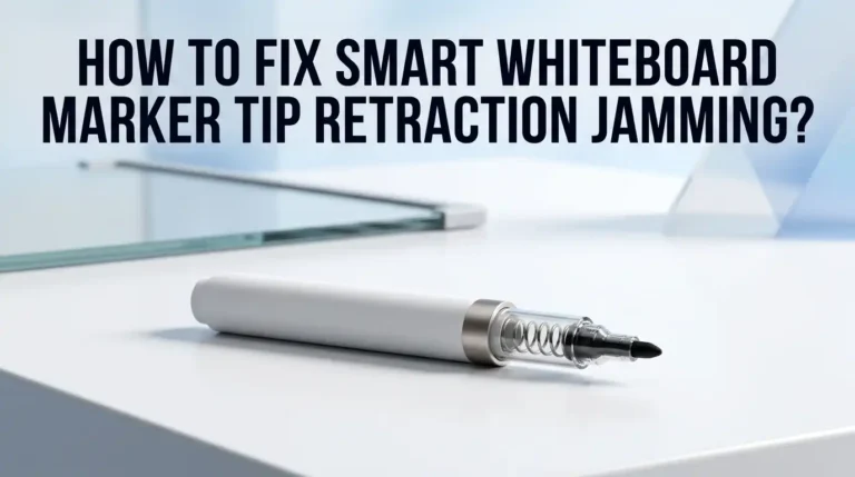 How To Fix Smart Whiteboard Marker Tip Retraction Jamming?