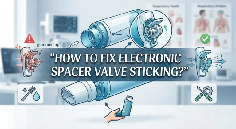 How To Fix Electronic Inhaler Spacer Valve Sticking?